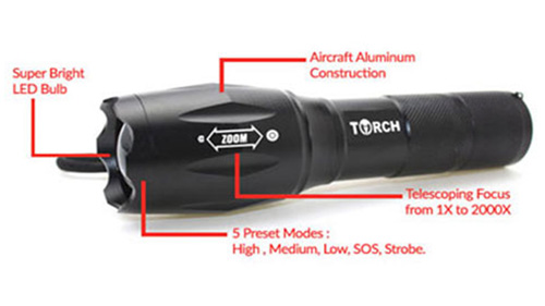 Torch Tactical Flashlight Review