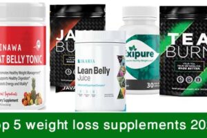 Top 5 weight loss supplements 2022
