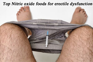 Nitric oxide foods for erectile dysfunction